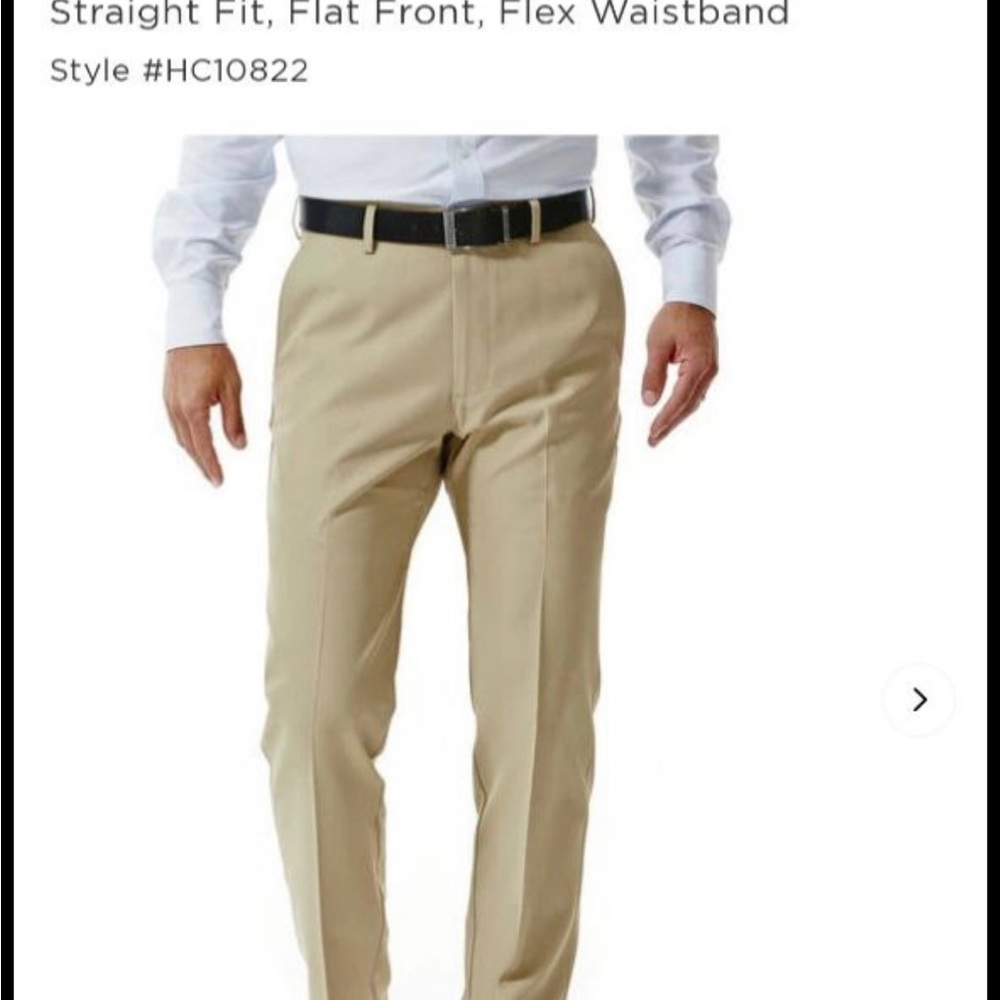 New With Tags Haggar Stone Dress Pants 34W/32L Smoke free home